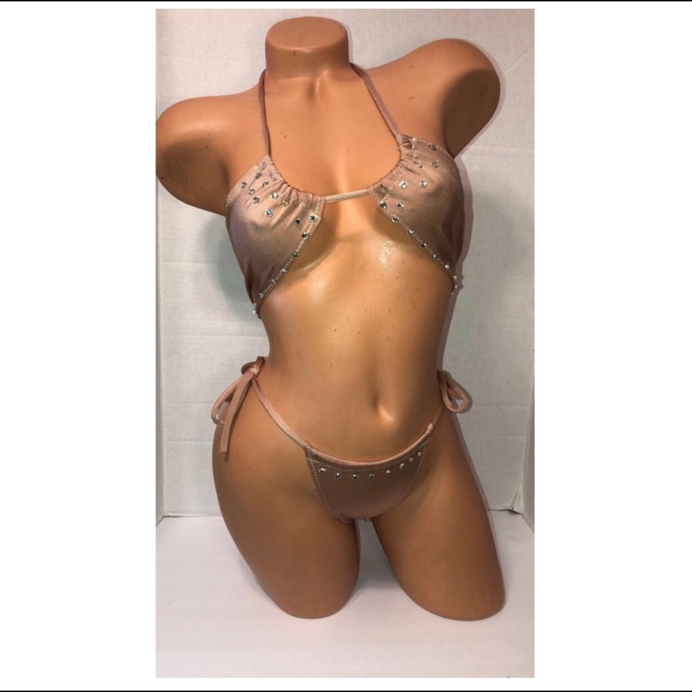 Exotic Dancer/Stripper 2-Piece Nude Outfit